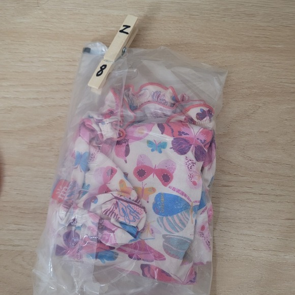 Magnetic Me Baby Girls Butterfly Modal All A Flutter Ruffle Sleeve Romper 12-18M - Picture 10 of 10